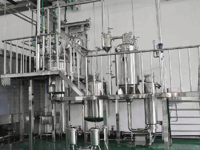 中藥提取濃縮生產(chǎn)線